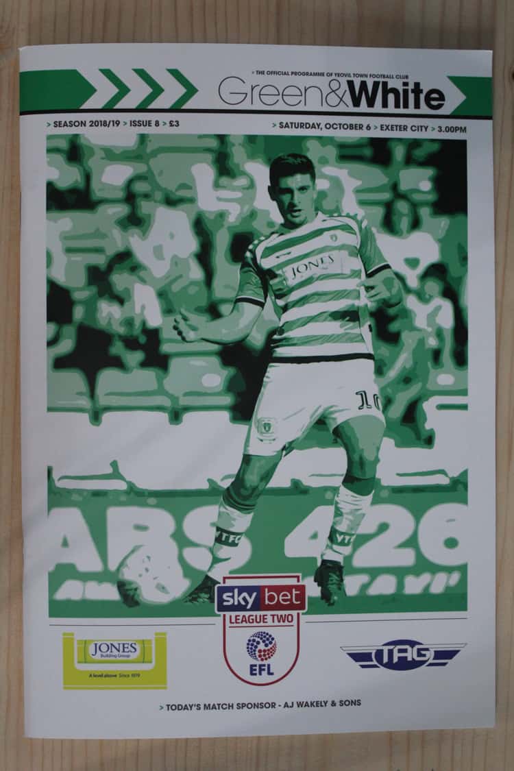 Yeovil Town FC v Exeter City FC